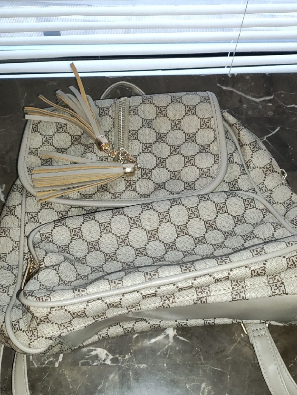Patterned Small Backpack